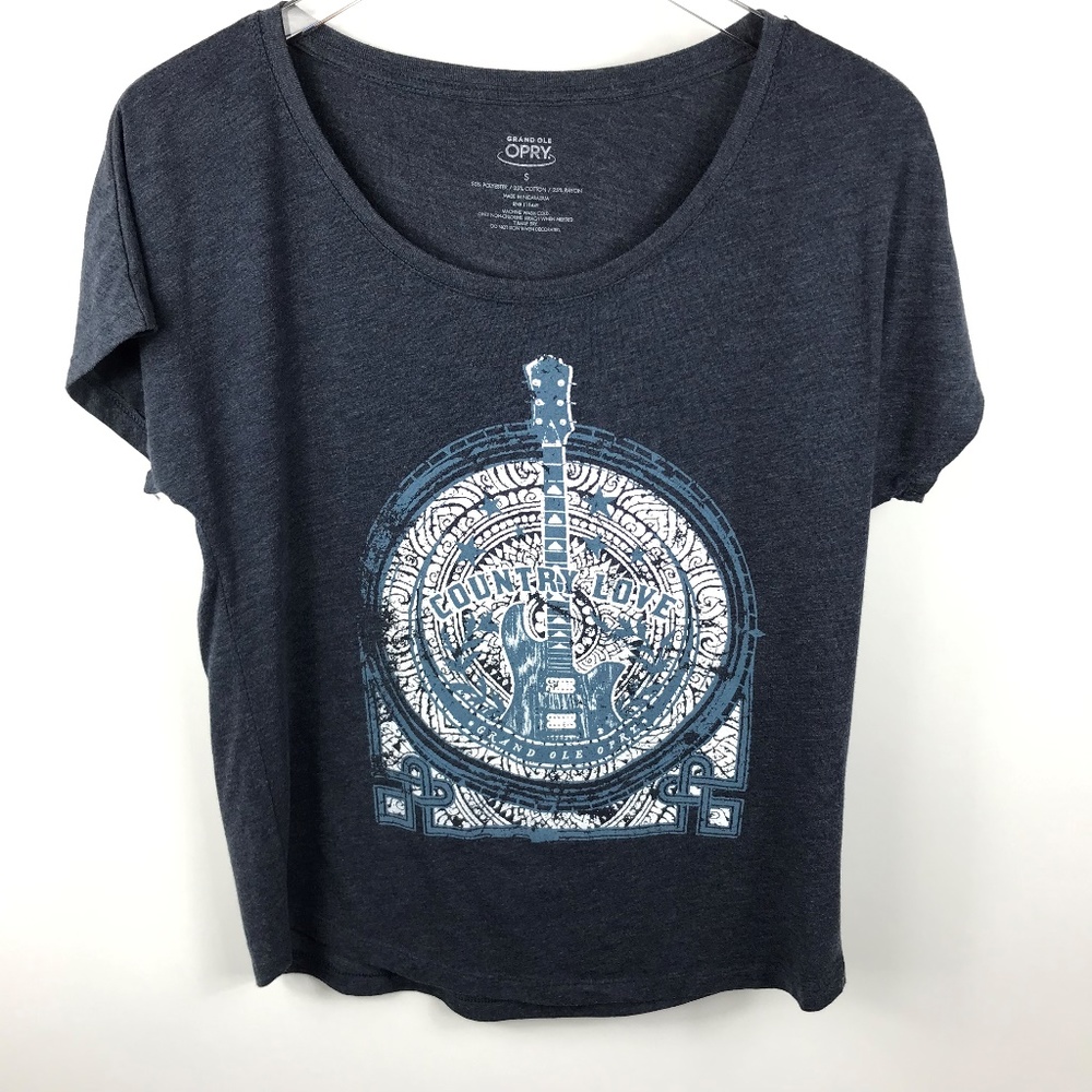 Grand Ole Opry Tee Country Love Sz S
